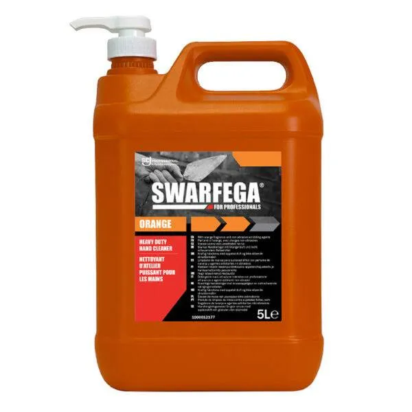Pasta profesionala pentru curatarea mainilor, SC Johnson Professional Swarfega Orange – heavy duty, 5 litri