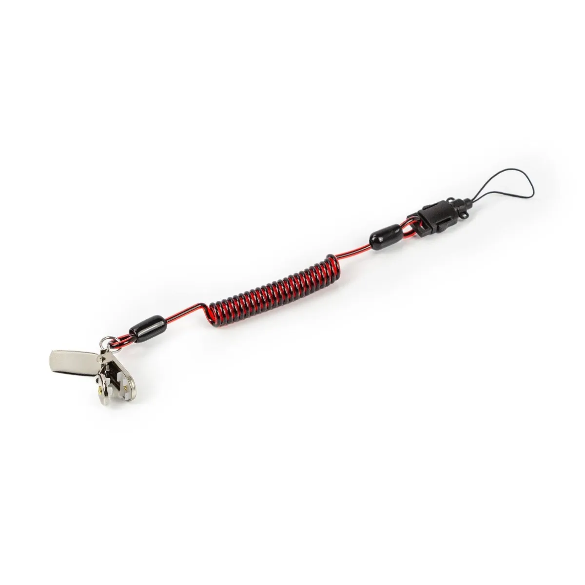 Chingă spiralată E-Tether cu clemă din oțel - 0.5kg / 1.1lb