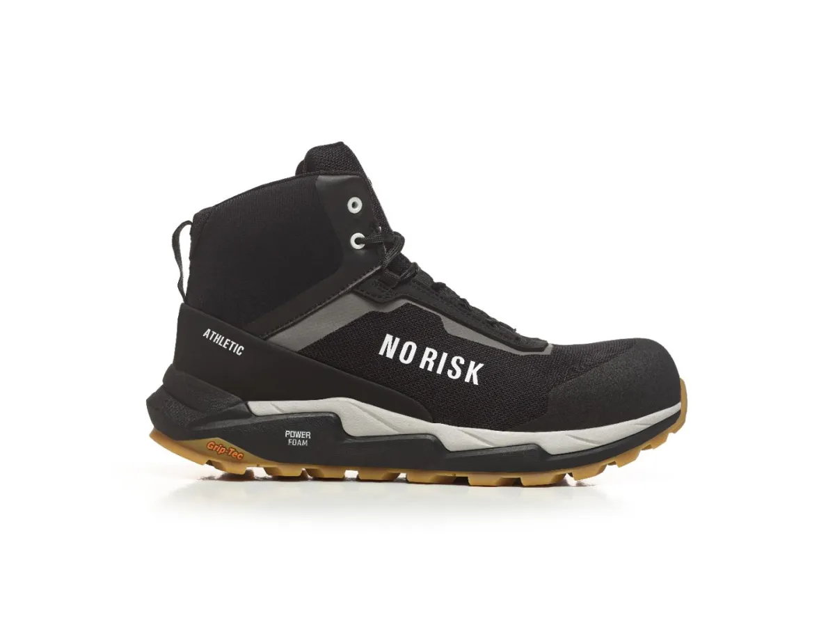 Bocanci de protecție ATHLETIC MID BLACK S3L ESD