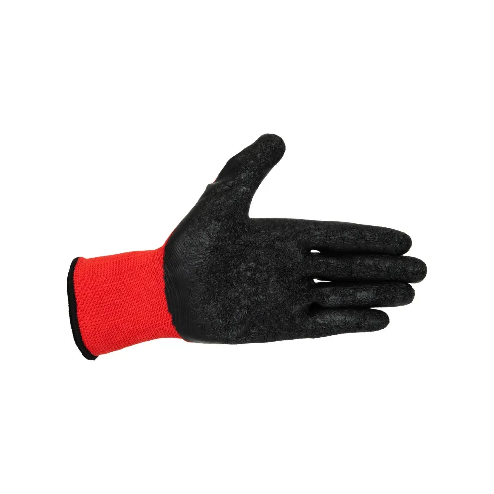 Manusi de protectie tricotate din poliester impregant cu latex FireFort, art.4C30