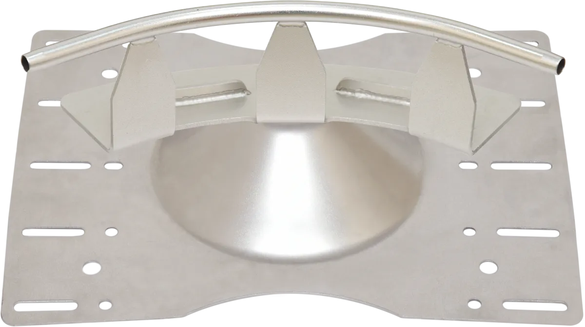 Placă de ancorare intermediară de colț pentru tablă de acoperiș trapezoidală (250-350 mm)