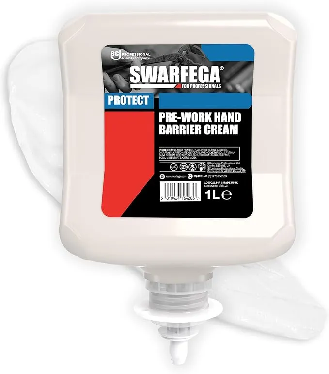 Crema de protectie pentru maini Swarfega Protect – protectie inainte de lucru, 1l