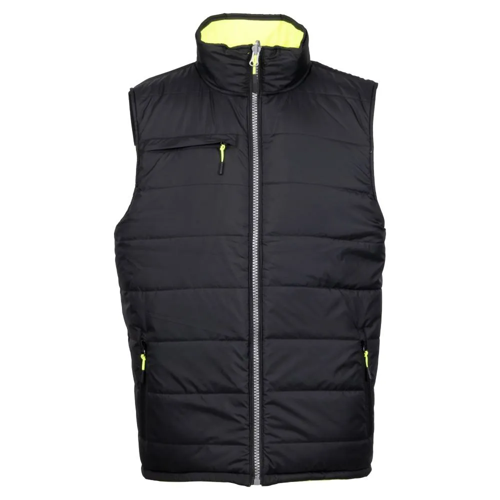 Vesta reversibila cu benzi reflectorizante protectie riscuri minime iarna New Reverso, Renania, art.3B87