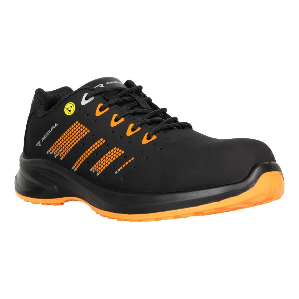 Pantofi de protectie cu bombeu PHANTOM S1PS SR FO ESD, Renania, art.32A3