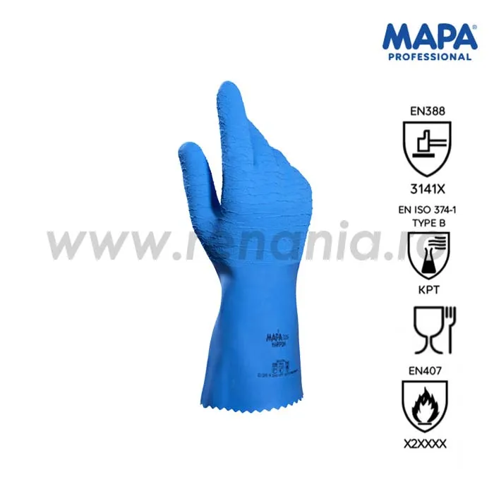 Manusi de protectie chimica Harpon categoria III, art.C751 — echipament de protecție