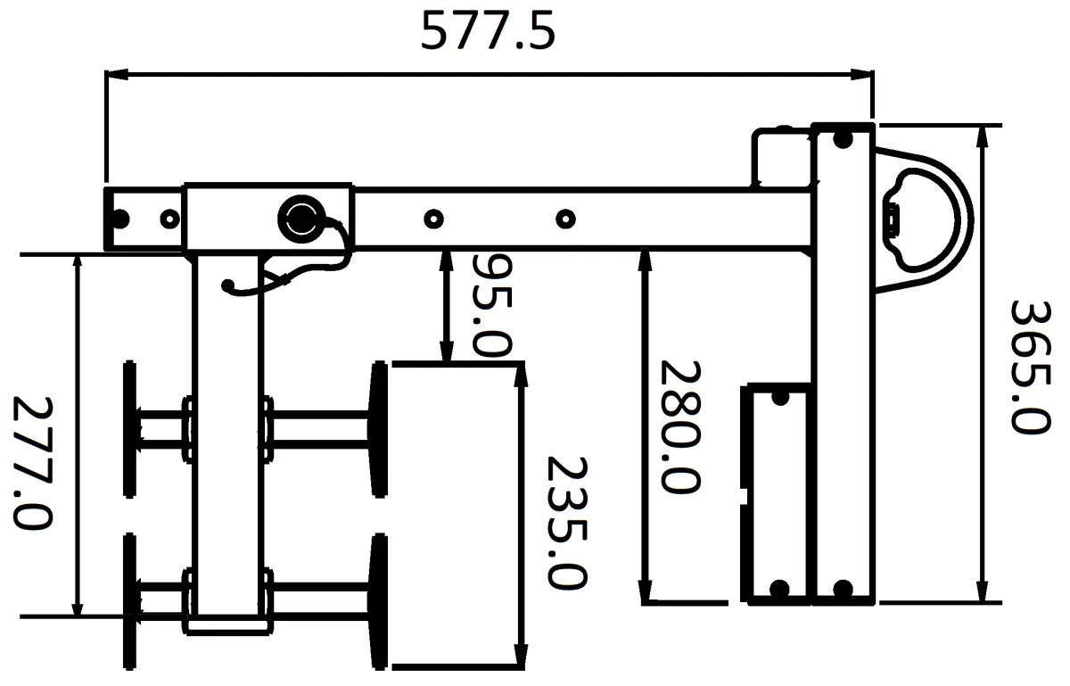 Punct de ancorare pentru parapet WALLUTION