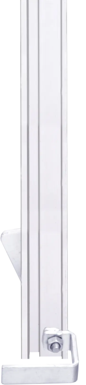 Aluminum Bottom Rail Extremity