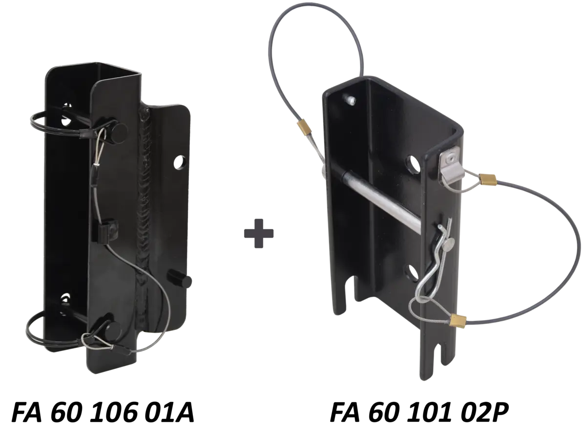 EASYSAFEWAY 2 - Mounting brackets set for work and rescue winches