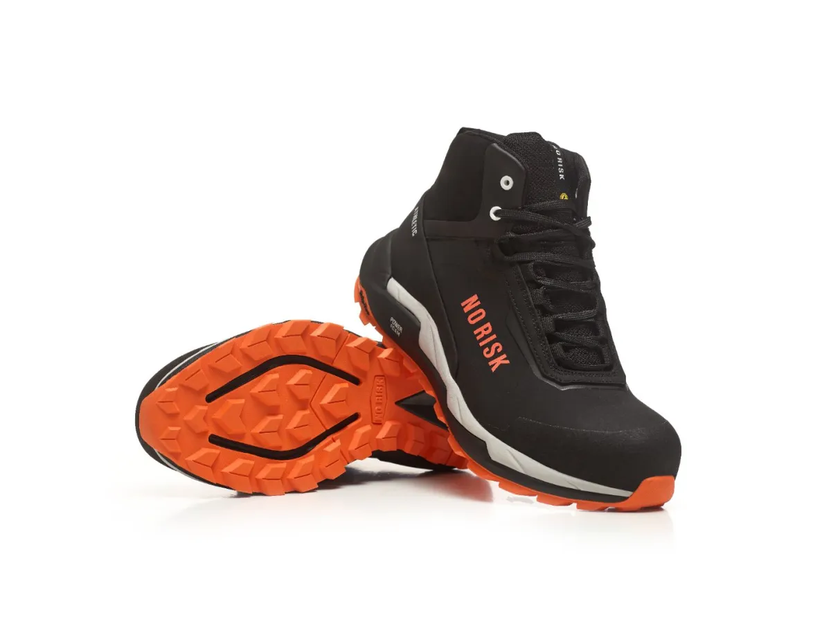 Bocanci de protecție ATHLETIC MID STX ORANGE S7L ESD