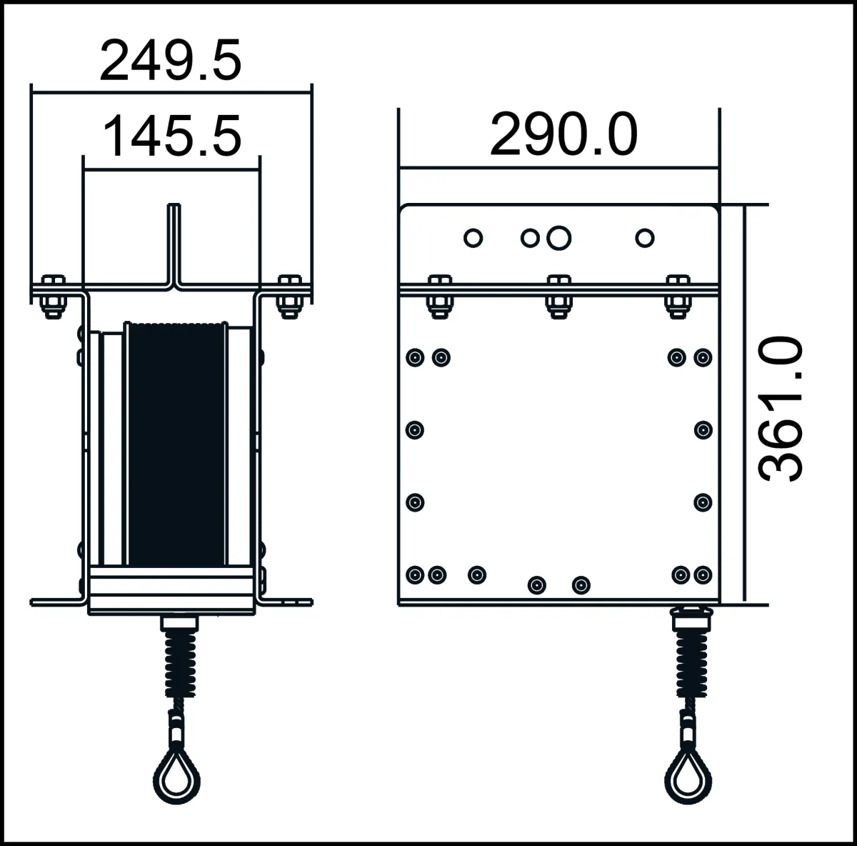 SENTINELS MAX - Descărcător de sarcină (max 1000 kg) - 16 m