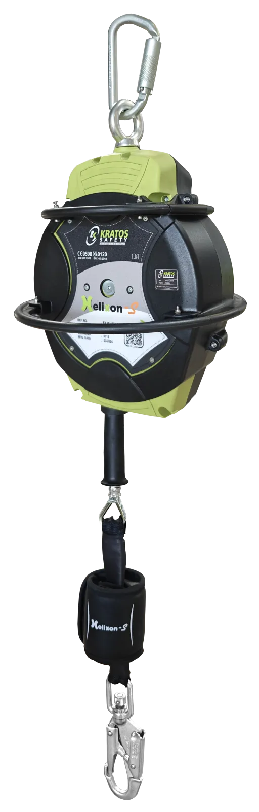 Cablu metalic HELIXON-S, dispozitiv de oprire a căderii retractabil 15 m - asamblat cu FA 20 EXO 15
