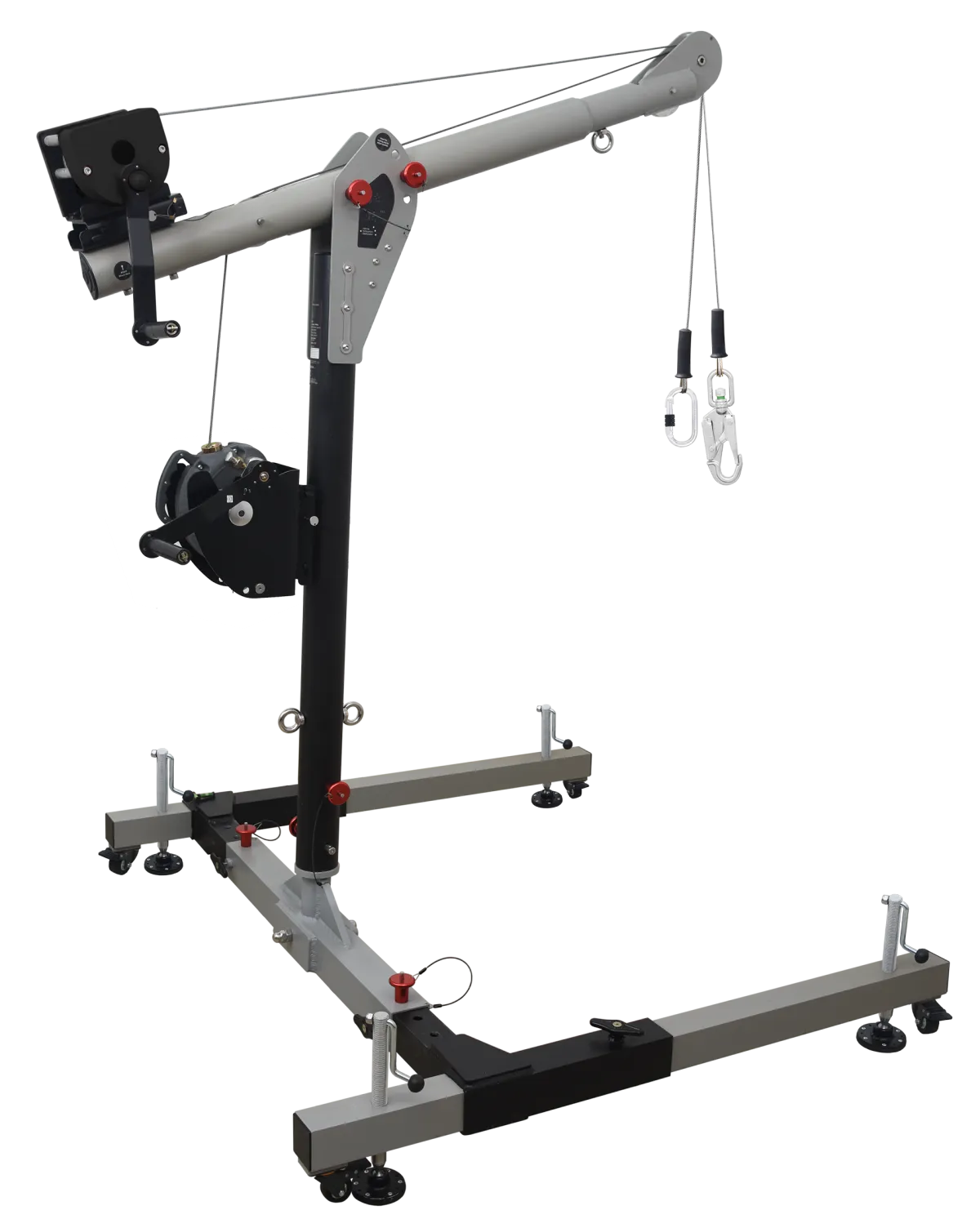 EasySafeWay 1, sistem de gruie mobil cu bază în formă de H (coloană cu înălțime de 1370 mm)