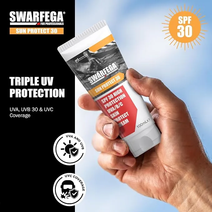 Crema profesionala pentru protectie solara, Swarfega Sun Protect 30