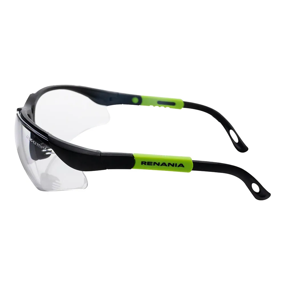 Aquila Star Clear Lens Safety Glasses, Renania, art.9D40