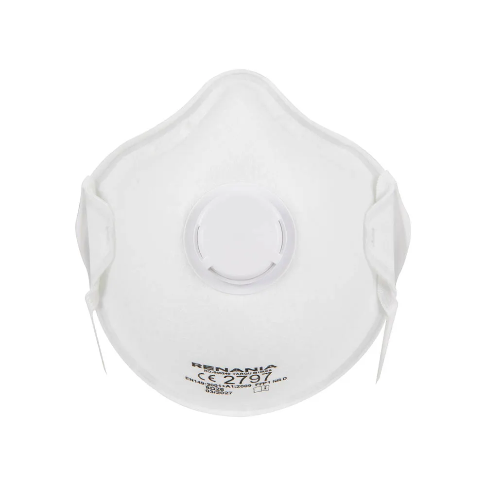 Semimasca de protectie respiratorie tip cupa cu supapa FFP1, Renania, art.8D26