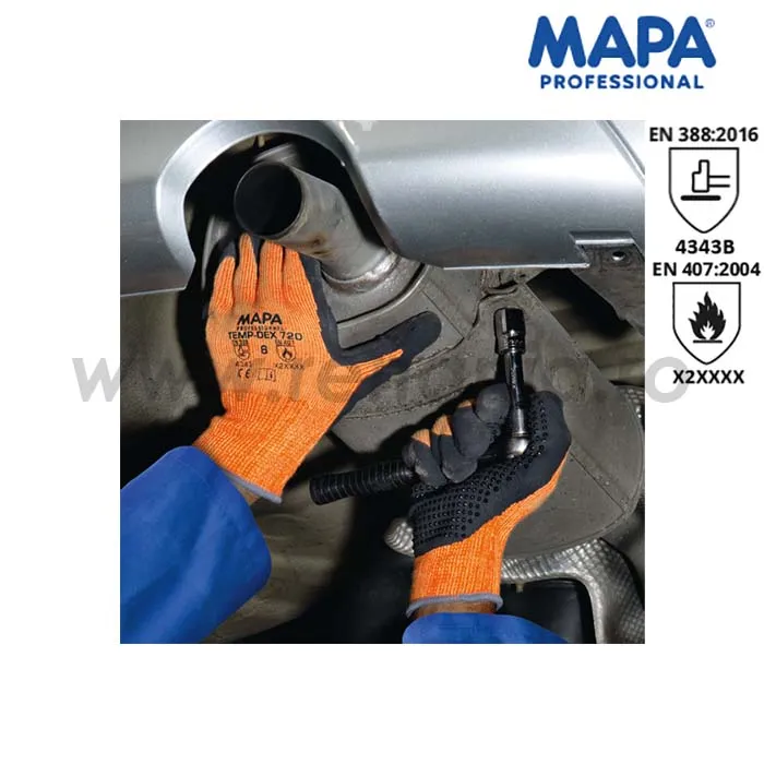 Manusi de protectie termica la temperaturi inalte TempDex 720 categoria II, art.C884 — echipament de protecție