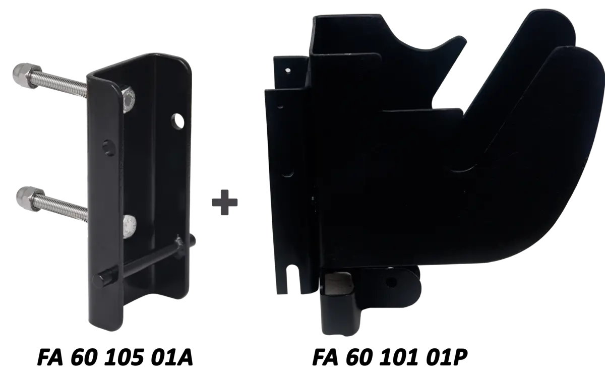 EASYSAFEWAY 1 - Universal mounting brackets set for retractable fall arresters with integrated rescue winch — echipament de protecție