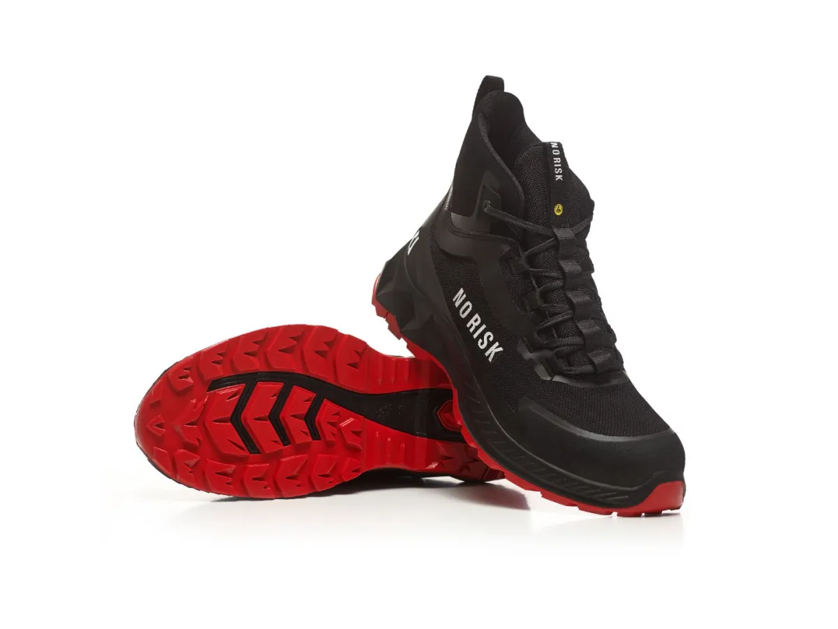 Bocanci de protecție X-TREME MID BLACK RED S3L ESD