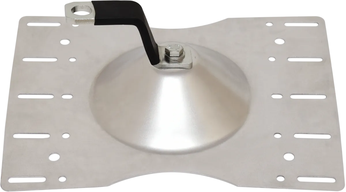 Placă de ancorare extremă pentru tablă de acoperiș trapezoidală (250-350 mm)