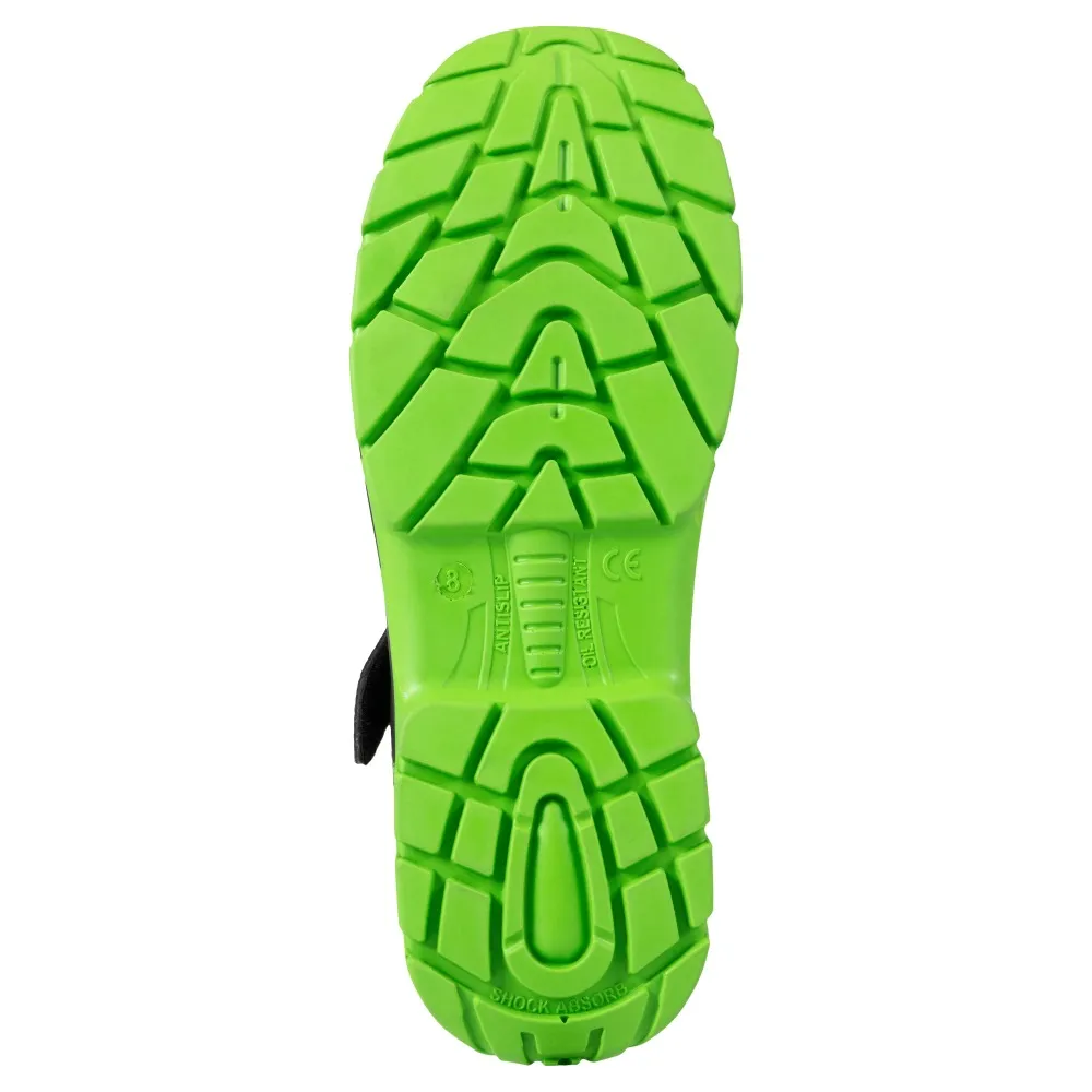 Sandale de protectie cu bombeu NEW YANTAI S1P SR FO, Renania, art.27A2