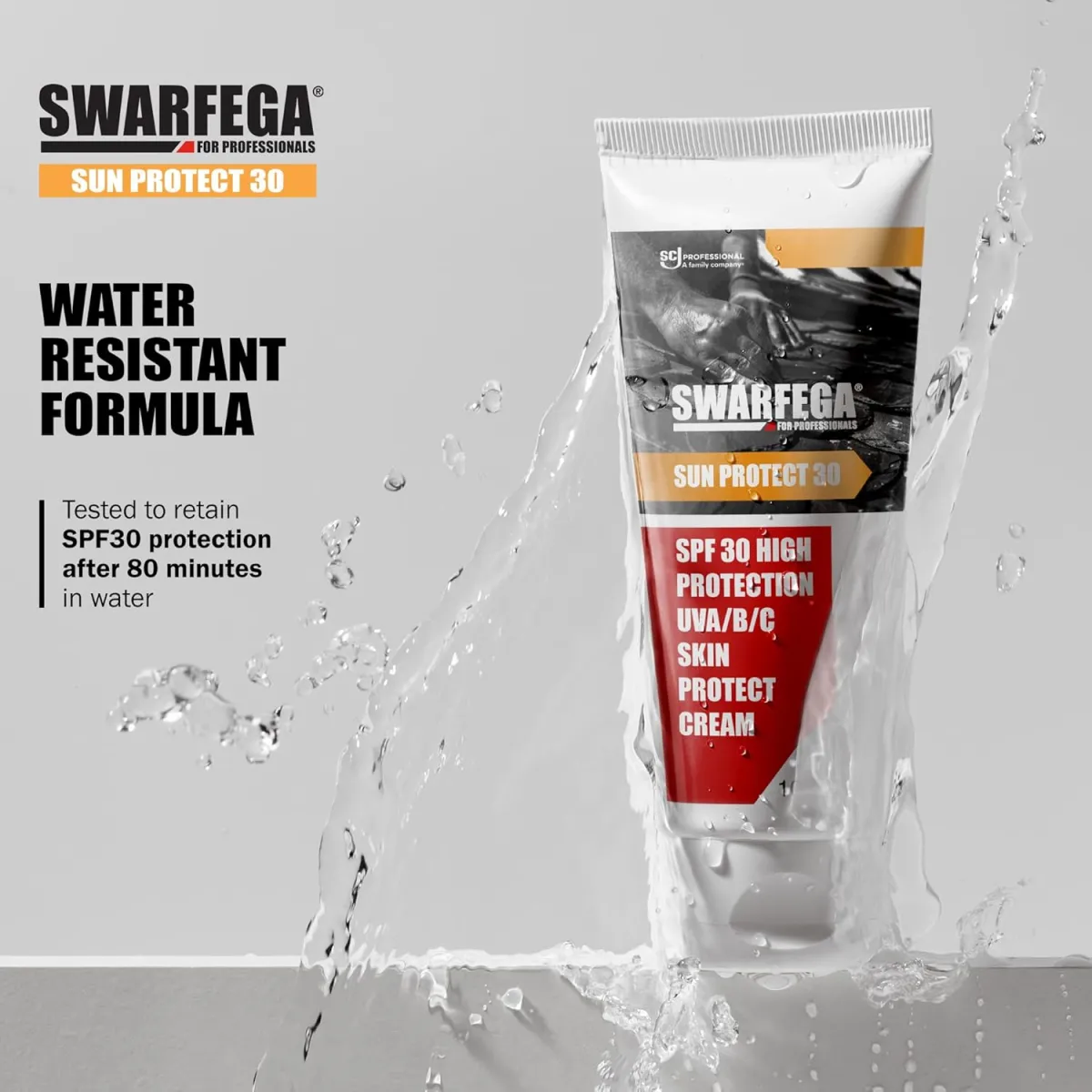 Crema profesionala pentru protectie solara, Swarfega Sun Protect 30