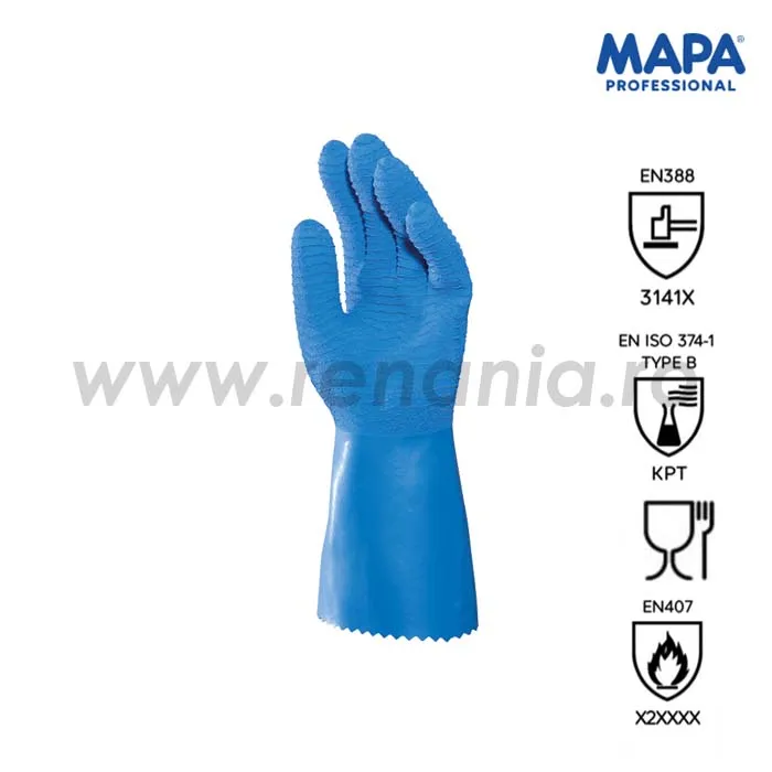 Manusi de protectie chimica Harpon categoria III, art.C751