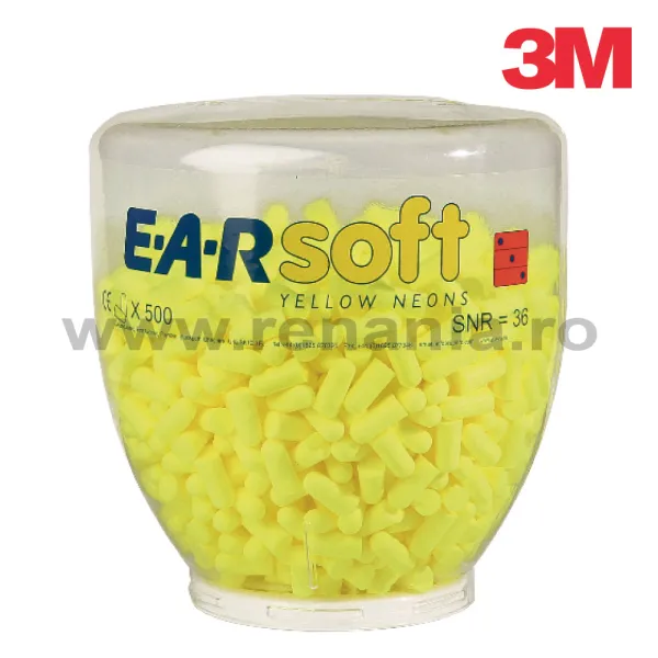 Dispenser pentru antifoane interne de unica utilizare Ear Soft, 3M, art.D154 (2634plus)
