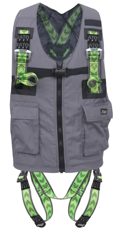 KARL - Ham complet pentru corp cu vestă de lucru cu buzunare multiple
