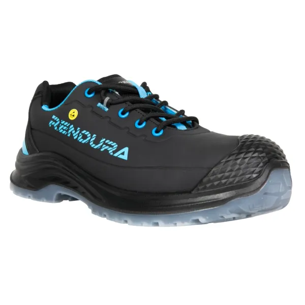 Pantofi de protectie cu bombeu DARKLIGHT S3S SR FO SC ESD, Renania, art.32A6