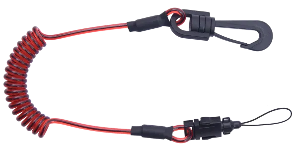 Mini șnur pentru scule cu conector rotativ și buclă detașabilă