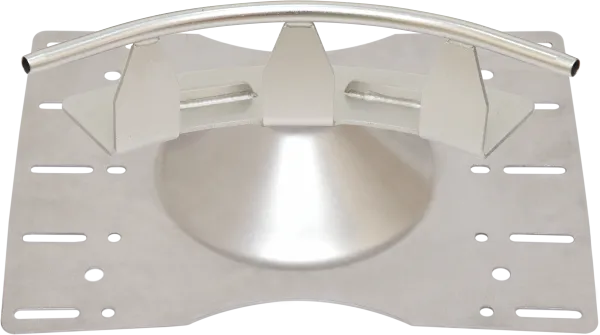 Placă de ancorare intermediară de colț pentru tablă de acoperiș trapezoidală (250-350 mm)