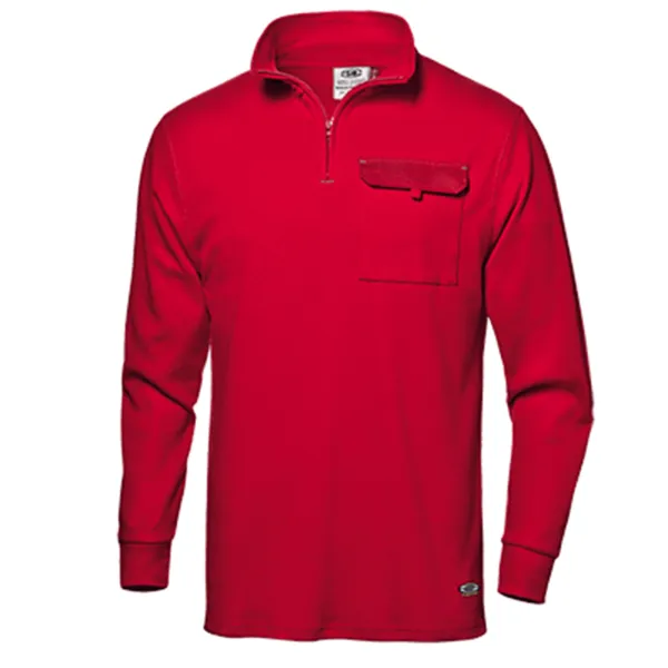 Tricou polo cu maneca lunga ZARA