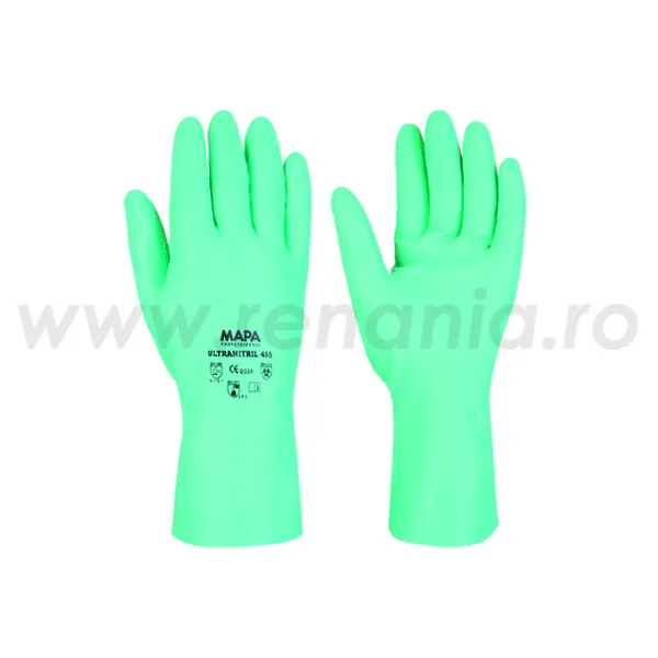 Manusi de protectie chimica Ultranitril categoria III, art.C915 — echipament de protecție
