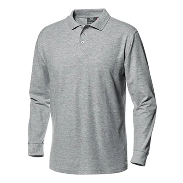 Tricou polo PIQUET cu mânecă lungă