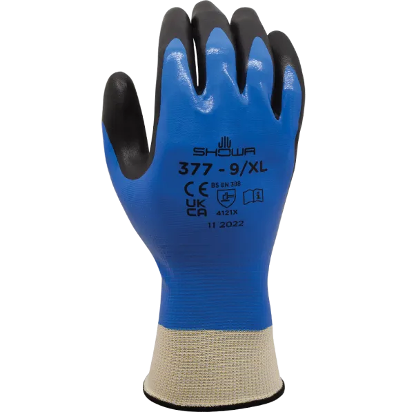 Manusi de protectie mecanica Nitrile Foam Grip T categoria II, Showa, art.C389