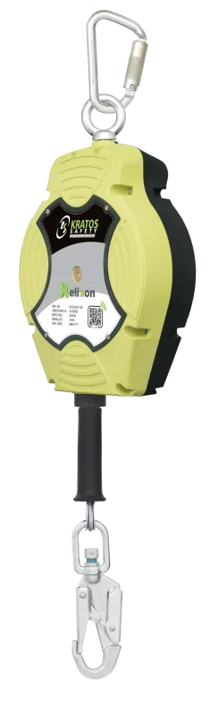 Cablu metalic HELIXON, dispozitiv de oprire a căderii retractabil 15 m, numai pentru utilizare verticală