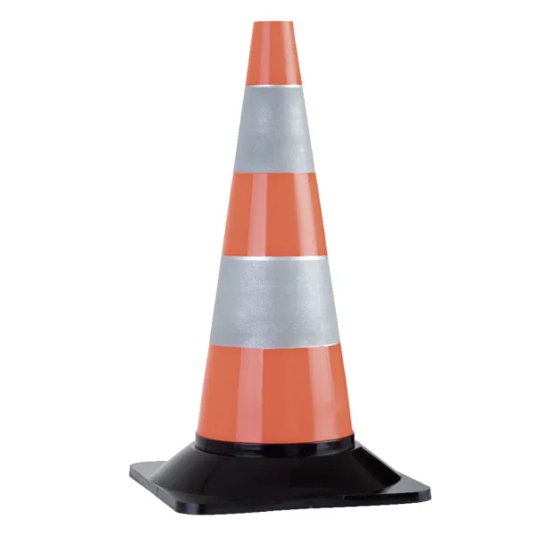 Con de semnalizare h:50 cm baza:27 cm 640 g, art.T168 — echipament de protecție
